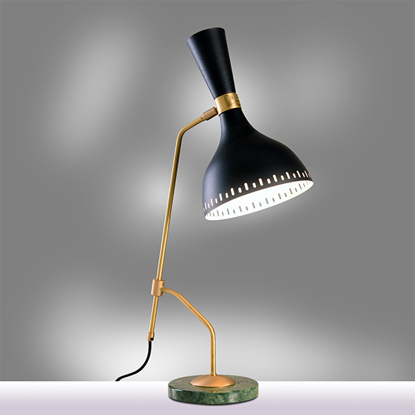 Imbuto lampada da tavolo di design - Lampex Italiana - Tavolo
