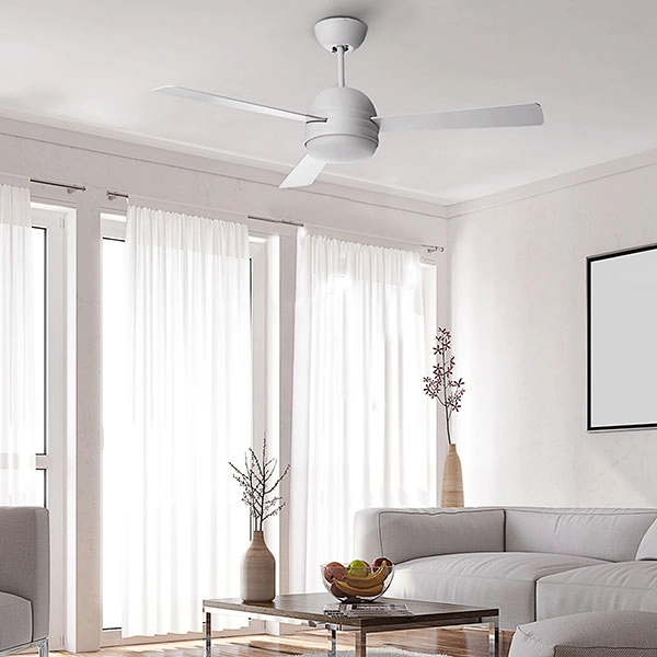 Embat ventilatore da soffitto con luce - Leds C4 Illuminazione - Ventilatori  - Progetti in Luce