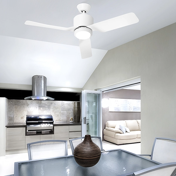 Vintage ventilatore da soffitto con luce - Leds C4 Illuminazione -  Ventilatori - Progetti in Luce